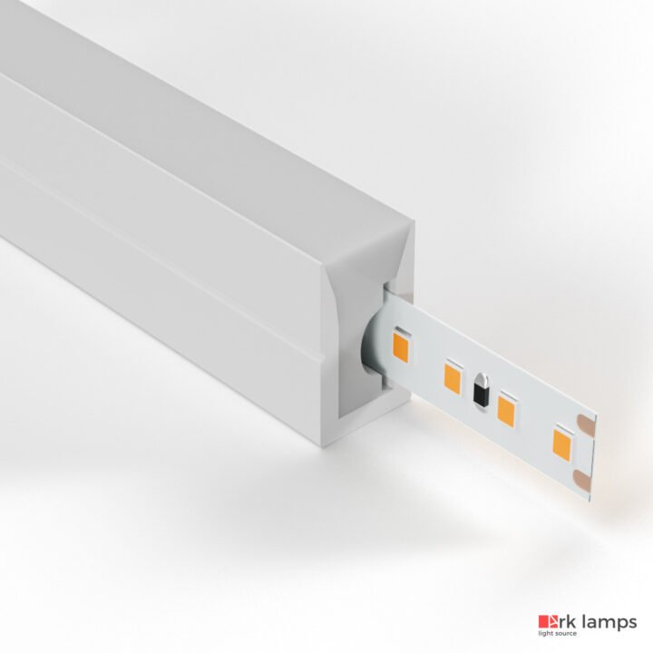 Perfil LED Flexível Sobrepor 1×1.8cm — foto 1