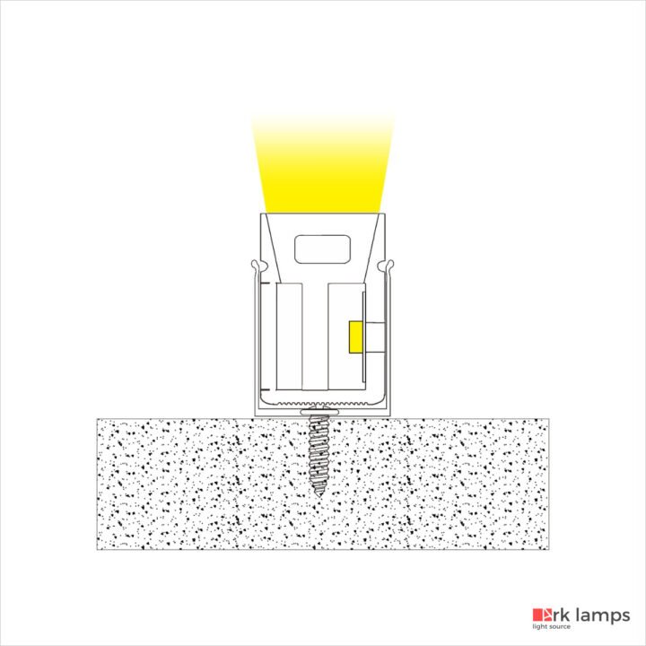 Perfil LED Flexível Sobrepor 1×2cm — foto 3