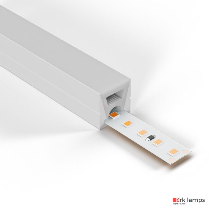 Perfil LED Flexível Sobrepor 1.57×1.57cm — foto 1