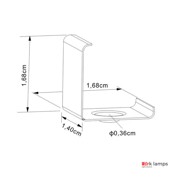 Perfil LED Flexível Sobrepor 1.6×1.6cm — foto 9