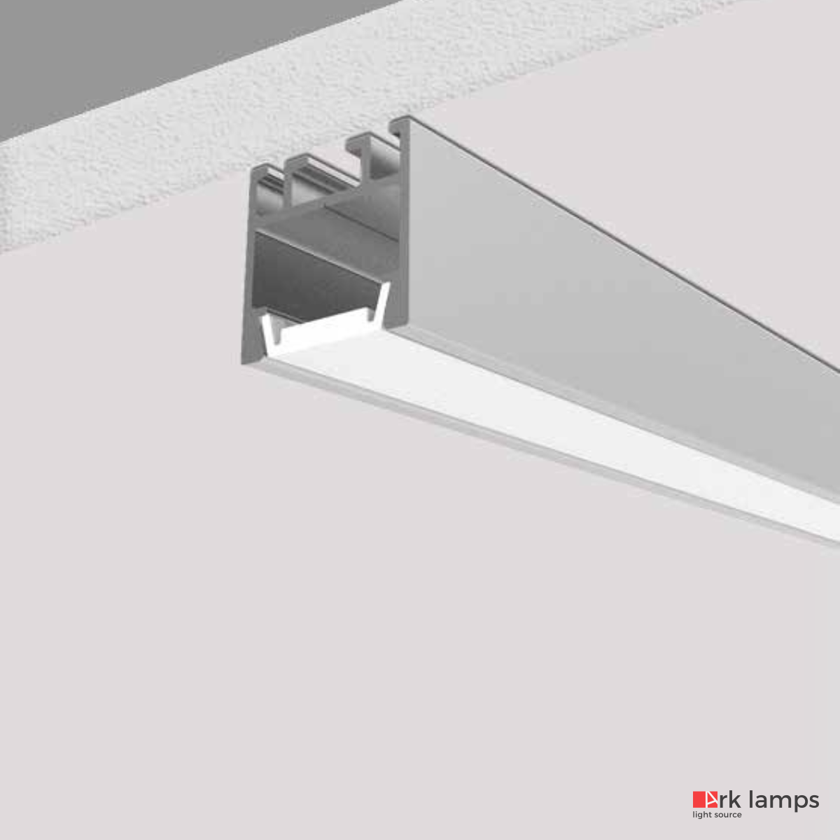 Perfil LED Sobrepor 1.65×1.65cm — foto 1