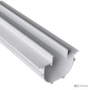 Perfil LED Embutir No Frame Indiretta 88×55mm Ark Lamps PL131 — detalhe do perfil de alumínio