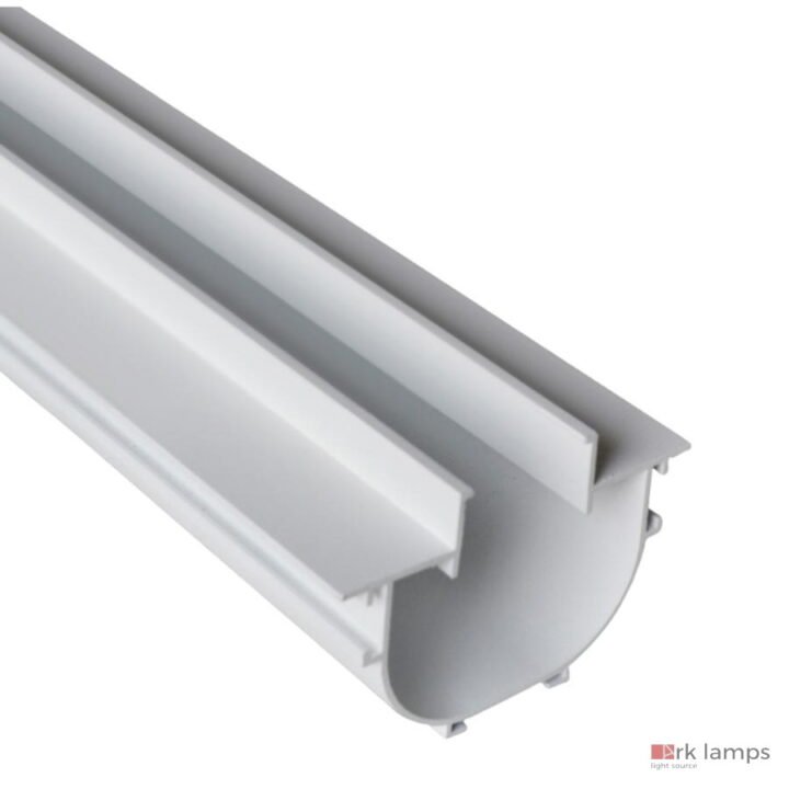 Perfil LED Embutir No Frame Indiretta 88×55mm Ark Lamps PL131 — detalhe do perfil de alumínio