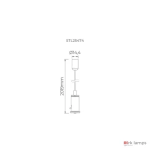 Kit Suspensão · Stella · STL25474BR — desenho técnico com medidas