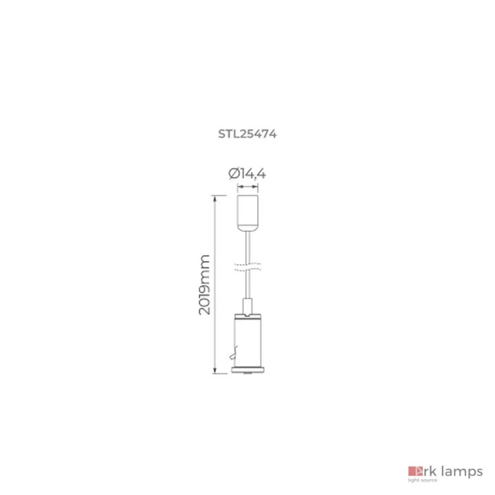 Kit Suspensão · Stella · STL25474BR — desenho técnico com medidas