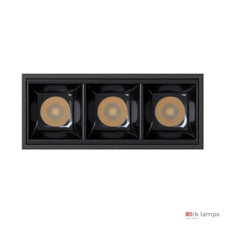 Square Micro Sobrepor 3F 7W 340lm 30° · Stella · STL25301PTO-BP/30