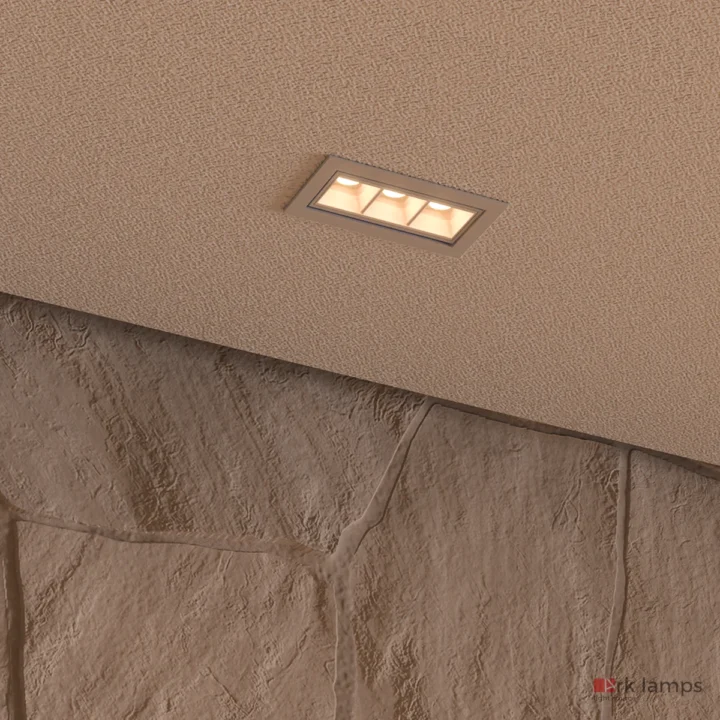 Square Micro Sobrepor 5F 11W 510lm 30° · Stella · STL25302PTO-BP/27 — ambiente